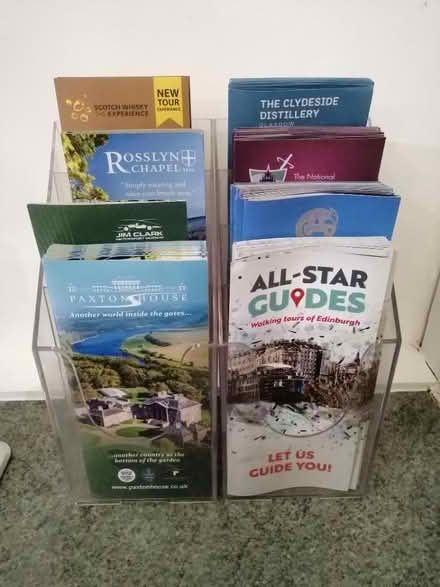 Photo of free A5 + 3rd A desktop leaflet holders (EH20 Loanhead) #3