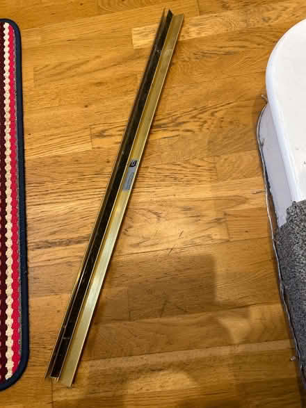 Photo of free Brass door threshold storm guard (Hayling Island) #4