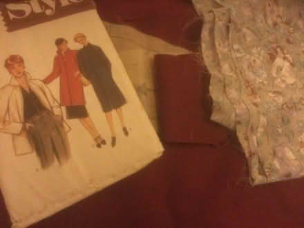 Photo of free Ready to sew. Ladies zipped jacket/coat size 16. (Poplars SG2) #1