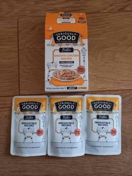Photo of free Misc cat food and treats (BT9) #1