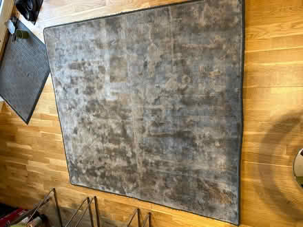 Photo of free Grey square rug (Hayling Island) #1