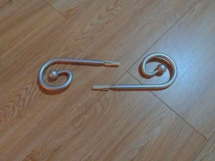 Photo of free Ikea curtain pole finials (Stoneybank EH21) #1