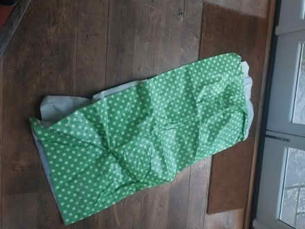 Photo of free Spotted green plastic tablecloth (Ringmer BN8) #1