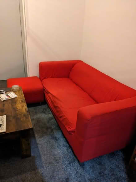 Photo of free 2 Seater Red Ikea Klippan Sofa (York YO26) #3