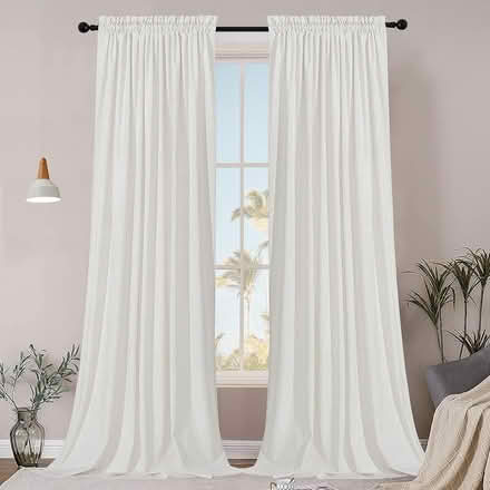 Photo of 4 long curtain panels (Square One Mississauga) #1