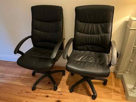 Photo of free Two office chairs (Dun Laoghaire) #1