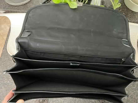 Photo of free Bugatti leather briefcase (Baseline & Merivale) #2