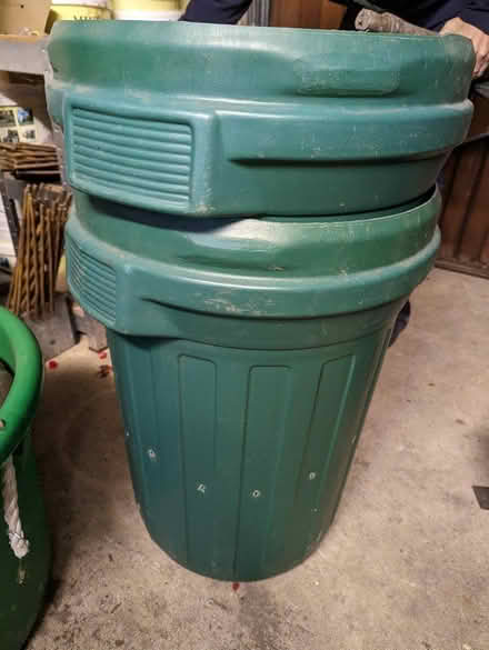 Photo of free 2 dustbins (Winterbourne Bassett SN4) #1
