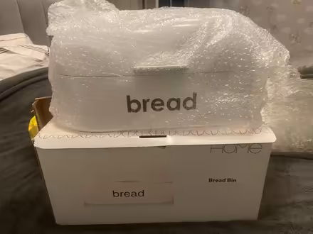 Photo of free Brand New Bread Bin - White (Camberwell, SE5) #1