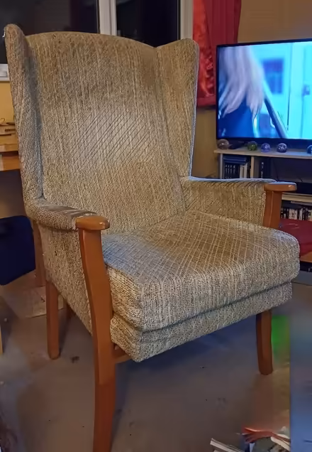 Photo of free Wingback style chair (Bath BA2) #1