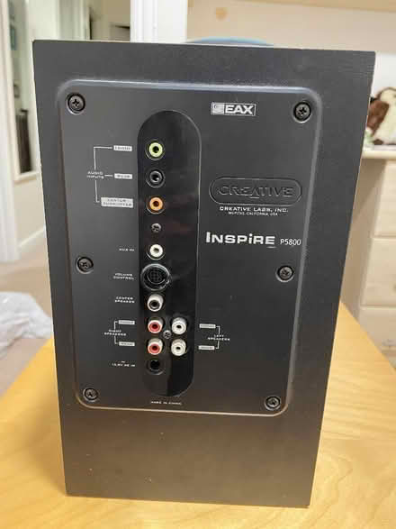 Photo of free Creative Inspire P5800 Base Box Speaker (Crown Wood RG12) #3