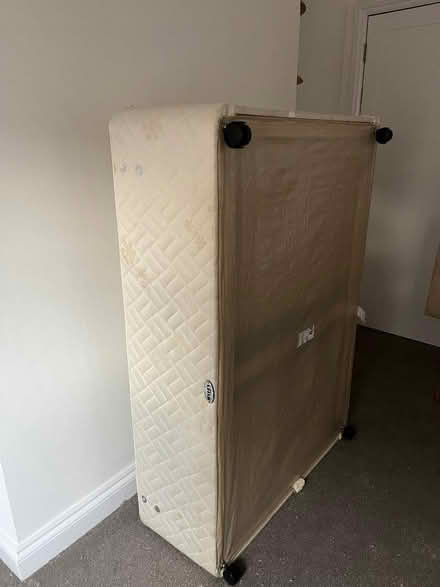 Photo of free Double divan bed base and headboard (Westbury BA13) #2