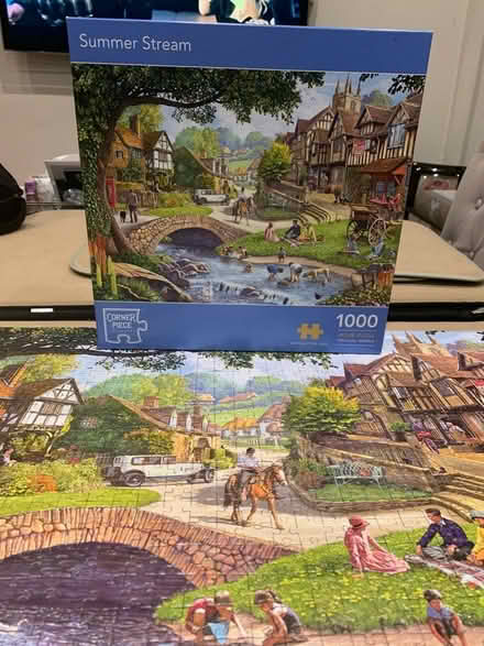 Photo of free Summer stream 1000 piece jigsaw (Broadgate PR1) #2