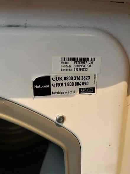 Photo of free Tumble dryer (Westbury BA13) #4