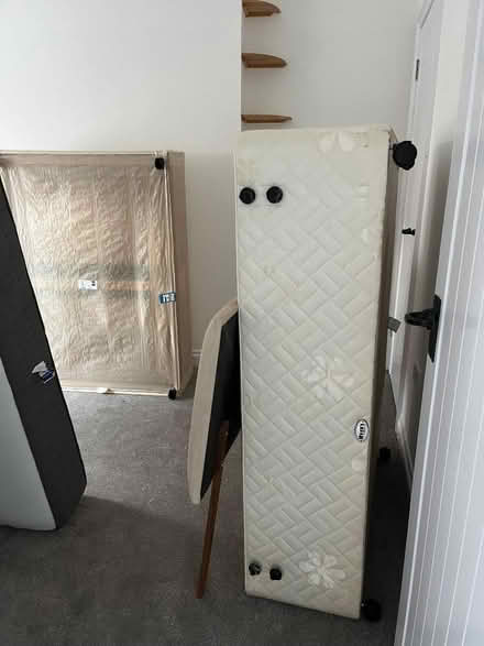 Photo of free Double divan bed base and headboard (Westbury BA13) #1