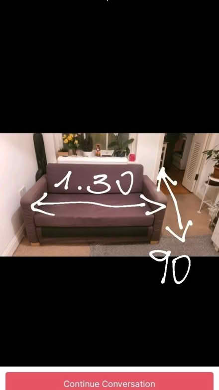Photo of free Sofa bed ikea (Wapping E1W) #3