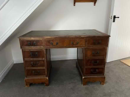 Photo of free Antique desk (Westbury BA13) #3