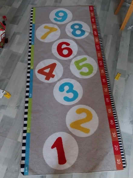 Photo of free Number rug (Trowbridge) #1