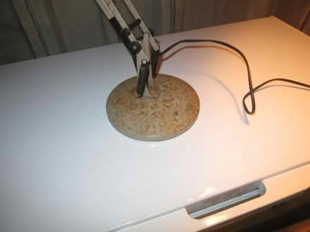 Photo of free Desk lamp - rusty base (Littleover DE23) #1