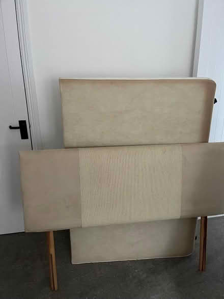 Photo of free Double divan bed base and headboard (Westbury BA13) #4