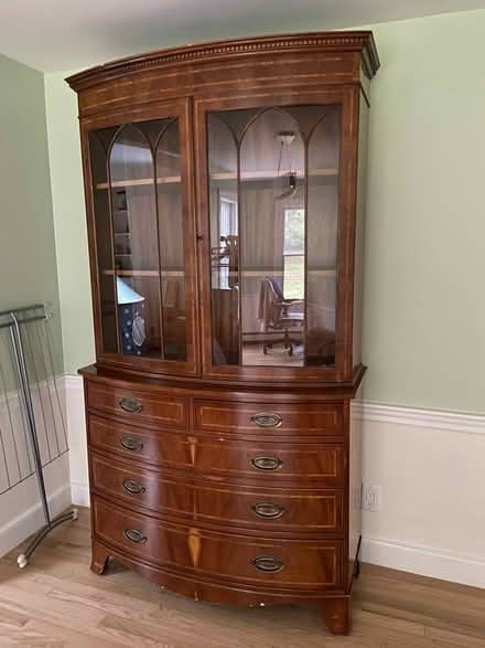 Photo of free China cabinet (Fiske elementary (Wellesley)) #2