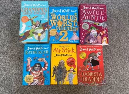 Photo of free David Walliams collection (Willington) #1