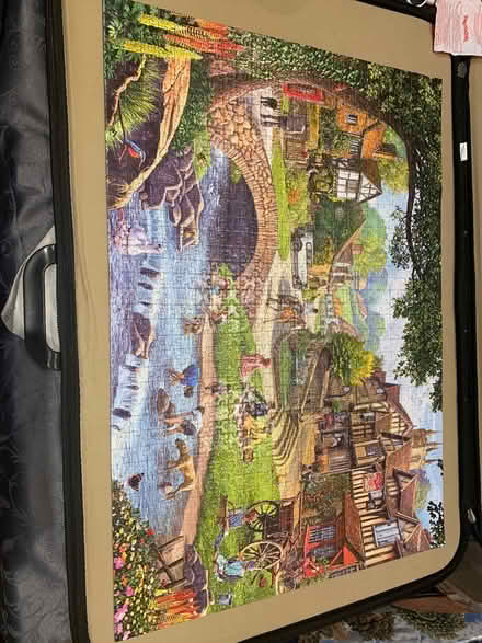 Photo of free Summer stream 1000 piece jigsaw (Broadgate PR1) #1