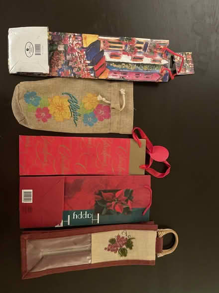 Photo of free Wine accessories gift bags/storage (Falls Church | McLean) #1