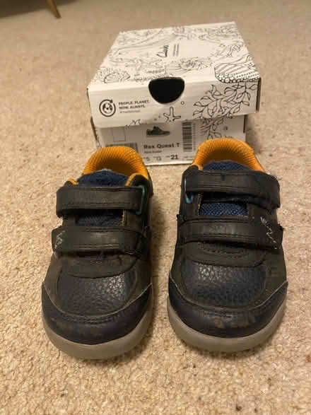 Photo of free Clarks size 5G toddler shoes (Surbiton KT5) #1