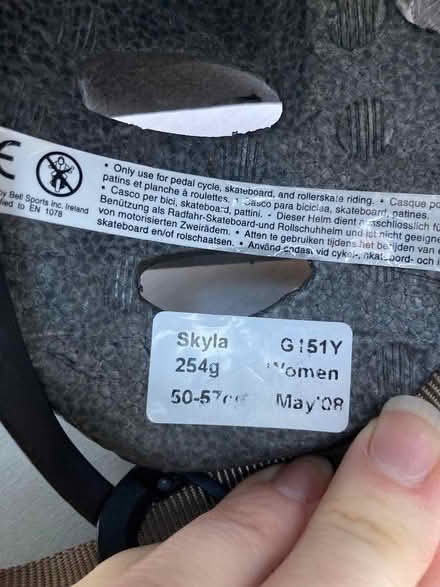 Photo of free Women’s bike hat (Headington OX3) #2