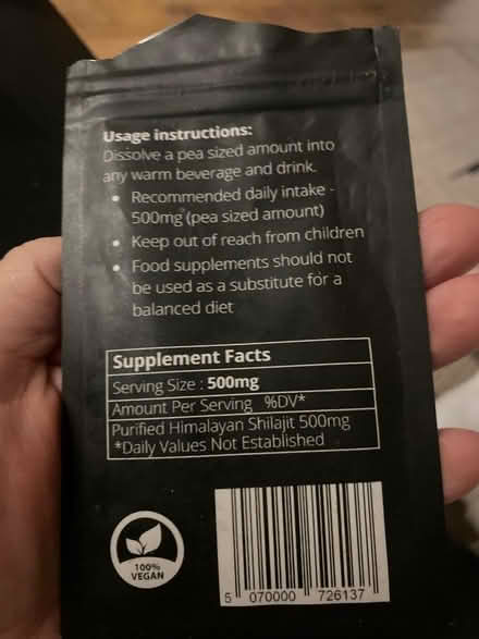Photo of free Shilajit bought months ago never used it (Bannockburn FK7) #2