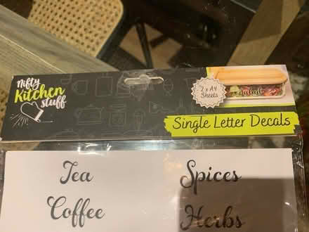 Photo of free Labels / stickers for pantry items (Walthamstow E17) #3
