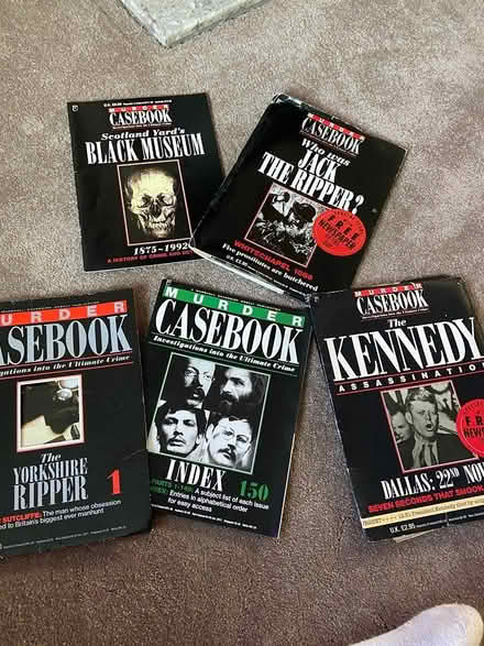 Photo of free Murder case book magazines (Darlington DL1) #1