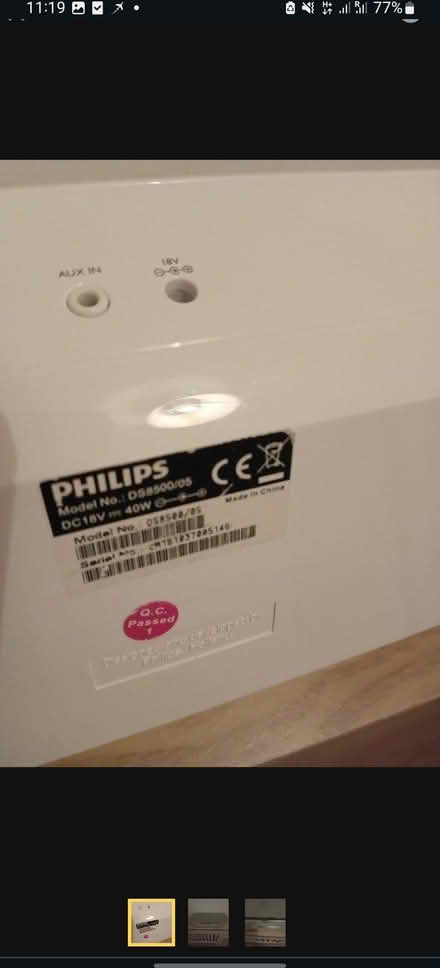 Photo of free Philips Dock Station Fidelio DS8500 (Bristol BS7) #3