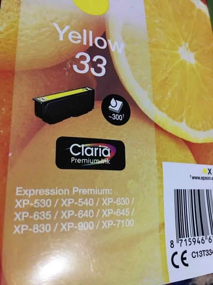Photo of free 3 epson ink (Fairfield Park) #2