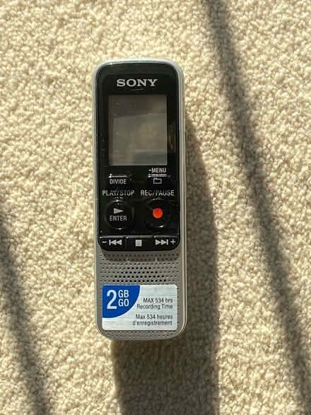 Photo of free Sony dictaphone (HP16) #1
