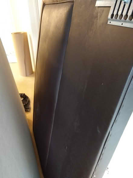 Photo of free Full headboard and mattress (Winchester, MA) #1