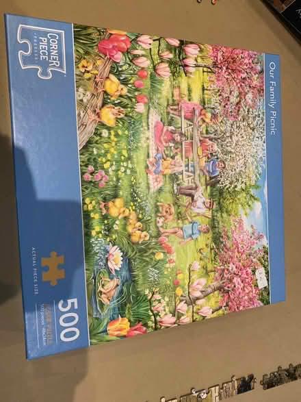 Photo of free Our family picnic 500 piece jigsaw (Broadgate PR1) #1