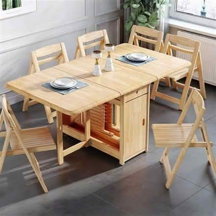 Photo of Space saving drop dining set (Clive Vale TN35) #1