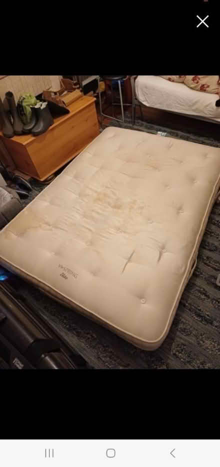 Photo of free Vi Sprung Double Mattress (Crystal Palace) #1