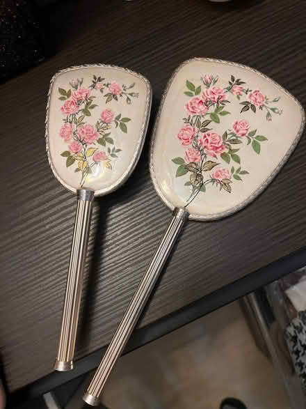 Photo of free Vintage brush and mirror set (Droylsden M43) #1