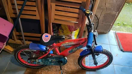 Photo of free Kids Spider-Man bike (Sutton) #3