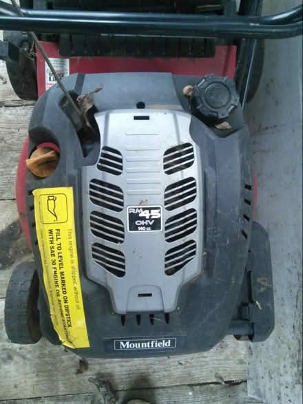 Photo of free Mountfield self drive mower. (Westhall IP19) #1