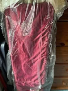 Photo of free Maroon silk bedcover - double (East Village) #1