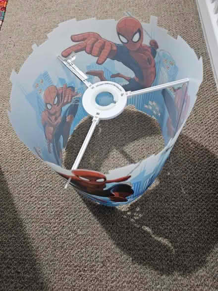 Photo of free Spiderman lampshade (Chapel End E4) #1