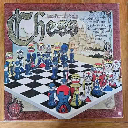 Photo of free Hand painted chess set (Buggs Bottom RG4) #1