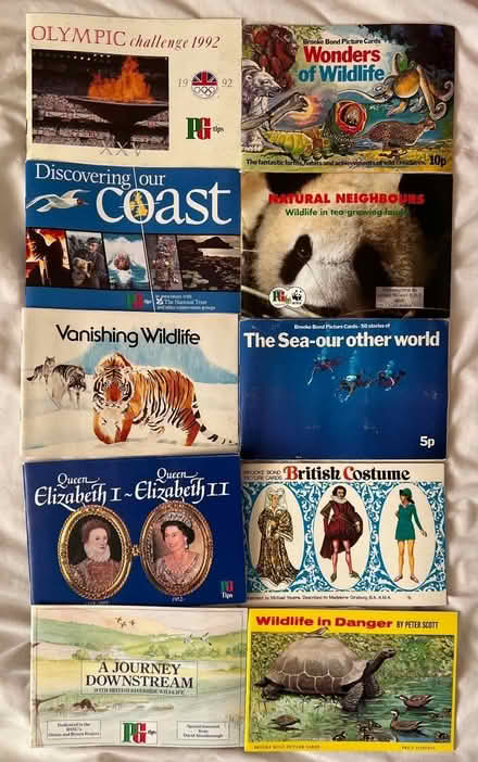 Photo of free Brooke Bond picture card albums (Fords Farm RG31) #1