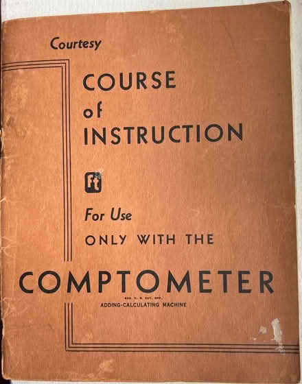 Photo of free Comptometer calculating machine (Brookline Village) #4