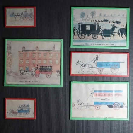 Photo of free Six glazed prints: Horses & Carriages, 1873 (Dean EH4) #1