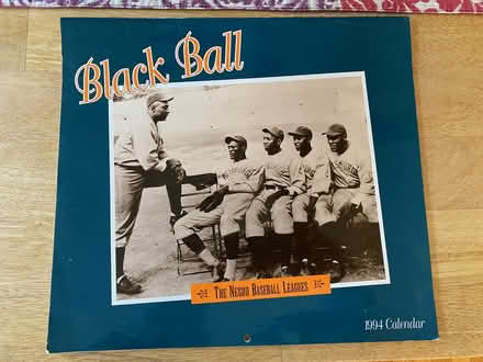Photo of free 1994 Negro League Baseball Calendar (Takoma DC 20011) #1